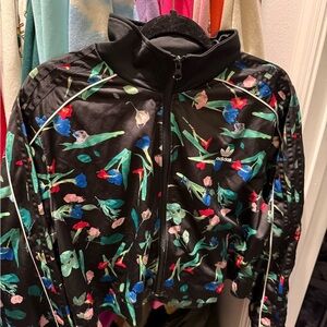 Adidas Floral Track Jacket NWOT size XL fits like M/L